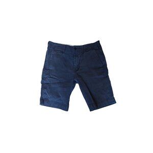 Levis Mens Blue Cotton Chino Shorts Size 34 Made In Bangladesh